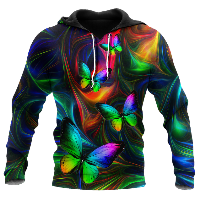 Colorful Butterfly Unisex Shirts Pi15102005