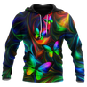 Colorful Butterfly Unisex Shirts Pi15102005