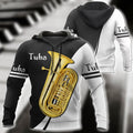 Tuba music 3d hoodie shirt for men and women HG HAC16125-Apparel-HG-Zip hoodie-S-Vibe Cosy™
