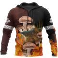 Beautiful Shiitake mushrooms 3D all over printing shirts for men and women TR0405201-Apparel-Huyencass-Hoodie-S-Vibe Cosy™