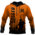 Premium Logger Man Orange Unisex Shirts DL20052017