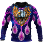 Eagle Purple Dreamcatcher Native American 3D All Over Printed Shirts VP11092002-LAM