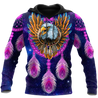 Eagle Purple Dreamcatcher Native American 3D All Over Printed Shirts VP11092002-LAM