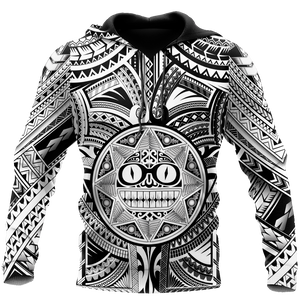 Amazing Polynesian Tattoo And Hawaii Hoodie-ML-Apparel-ML-Hoodie-S-Vibe Cosy™
