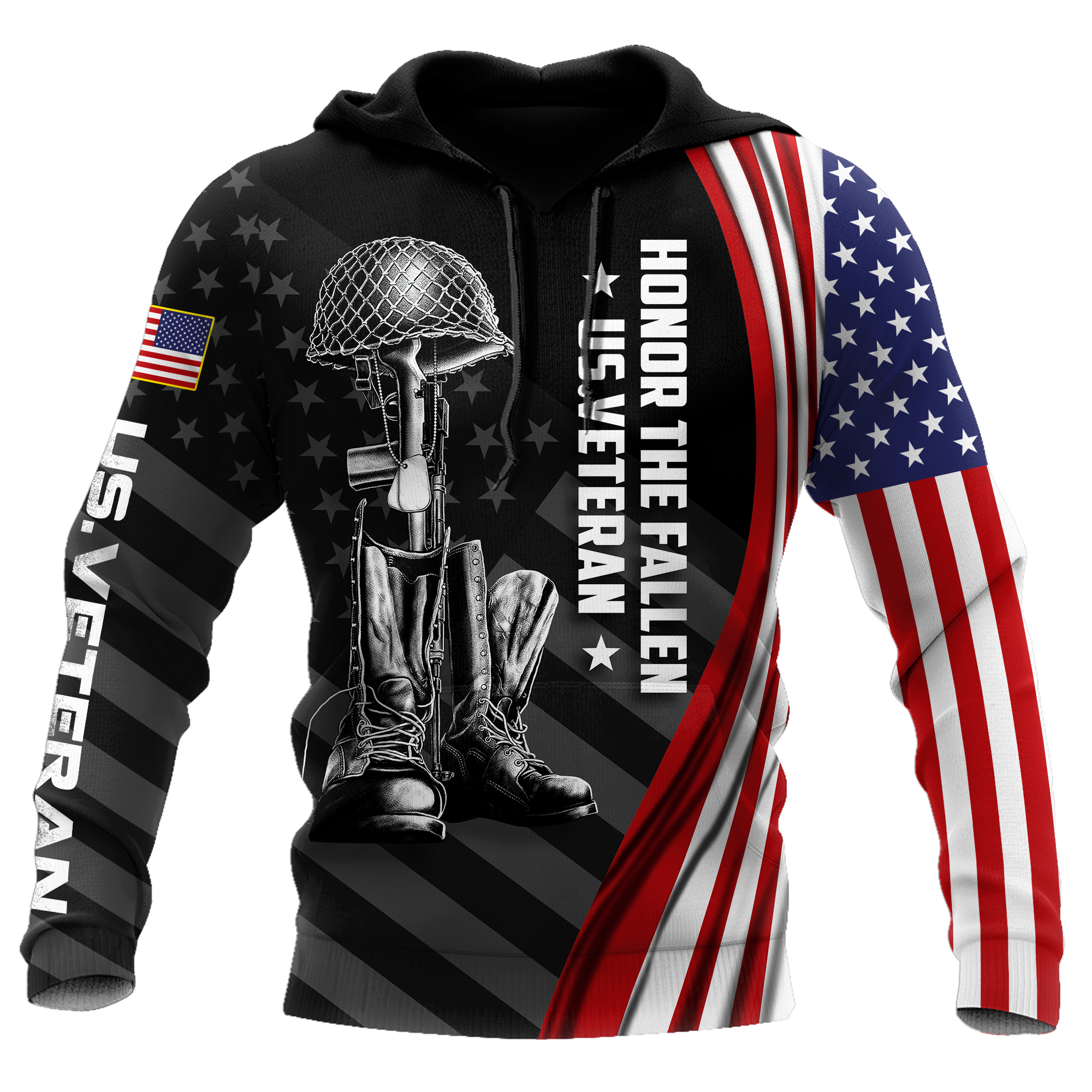If You Haven't Risked Coming Home Under A Flag Honor The Fallen US Veteran 3D All Over Printed Shirts Pi09102004