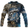 Cobia Fishing camo all over printed shirts for men and women blue color TR251201 - Amaze Style™-Apparel