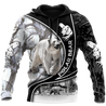 All Over Printed Polar Bear Hoodie VP03102001-MEI