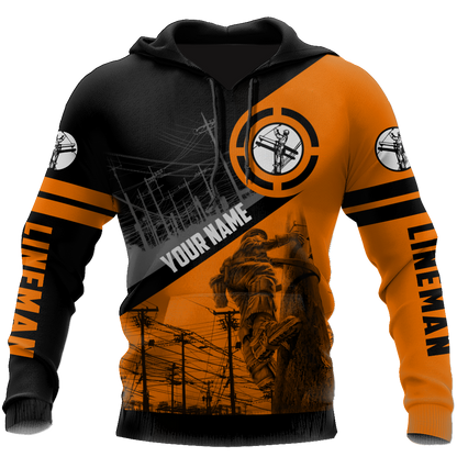 Premium Unisex All Over Printed Lineman Shirts MEI