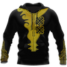 Black Panther African Classic Pattern 3D All Over Print Hoodie