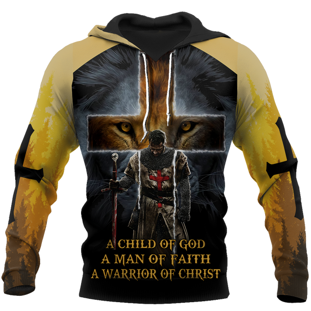 Knight God Jesus 3D All Over Printed Shirt Hoodie For Men And Women JJ240301 - Amaze Style™-Apparel