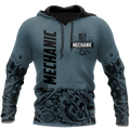 Mechanic 3D All Over Printed Hoodie For Men and Women TN16092002