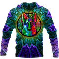 Psychedelic Hippie German Shepherd Unisex Shirts VP17102002