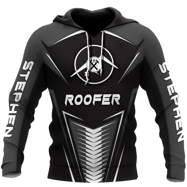 Custom Name Roofer Man - Crazy Enough To Love This 3D All Over Printed Shirts For Men