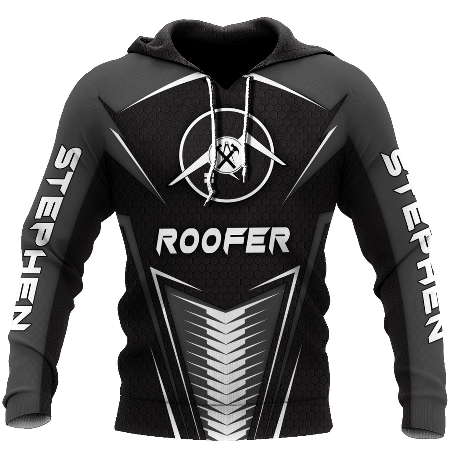 Custom Name Roofer Man - Crazy Enough To Love This 3D All Over Printed Shirts For Men