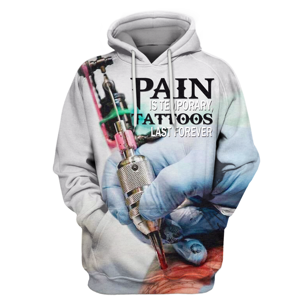 3D All Over Print Tattoo Hoodie-Apparel-6teenth World-Hoodie-S-Vibe Cosy™