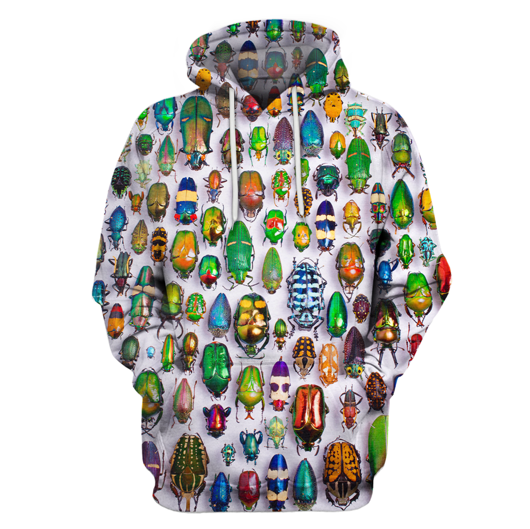3D All Over Print Insect Hoodie-Apparel-6teenth World-Hoodie-S-Vibe Cosy™