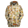 3D All Over Print Champignons Hoodie-Apparel-6teenth World-Hoodie-S-Vibe Cosy™
