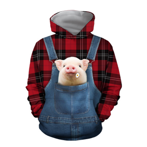 Baby Pigs Hoodie T-Shirt Sweatshirt for Men and Women Pi130201-Apparel-NM-Hoodie-S-Vibe Cosy™