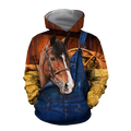 Baby Horse Hoodie T-Shirt Sweatshirt for Men and Women Pi180201-Apparel-NM-Hoodie-S-Vibe Cosy™
