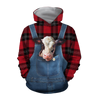 Baby Dairy Cow Hoodie T-Shirt Sweatshirt for Men and Women Pi130202-Apparel-NM-Hoodie-S-Vibe Cosy™