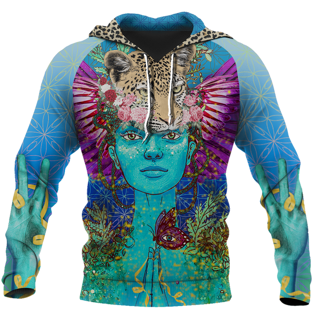 3D All Over Print Panther Hoodie-Apparel-GP Art-Hoodie-S-Vibe Cosy™