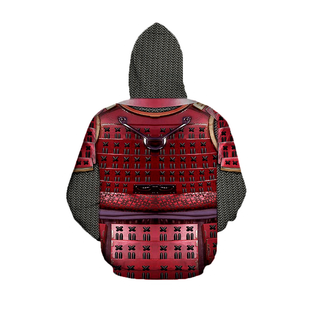 3D All Over Printed Samurai Red Armor-Apparel-6teenth World-T-Shirt-S-Vibe Cosy™