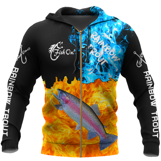 HC Fishing - Rainbow Trout on Fire AM311002 - Amaze Style™-Apparel