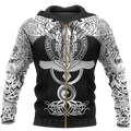 Raven Of Odin All Over Printed AM161001-Apparel-HP Arts-Zipped Hoodie-S-Vibe Cosy™