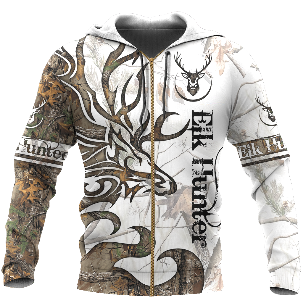 Deer Hunting 3D All Over Printed Shirts for Men and Women AM121001-Apparel-TT-Zip-S-Vibe Cosy™