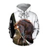 Love Horse 3D All over print for Men and Women shirt Pi030102-Apparel-NNK-Hoodie-S-Vibe Cosy™