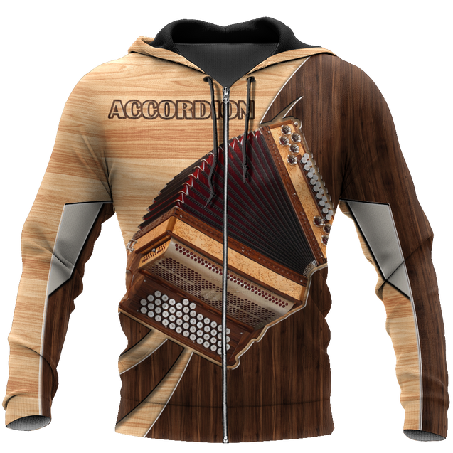 Accordion music 3d hoodie shirt for men and women HG HAC280201-Apparel-HG-Zip hoodie-S-Vibe Cosy™