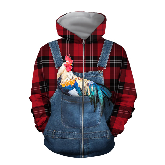 Baby Chicken Hoodie T-Shirt Sweatshirt for Men and Women Pi130205-Apparel-NM-Zip hoodie-S-Vibe Cosy™