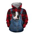 Baby Hereford Hoodie T-Shirt Sweatshirts for Men and Women Pi130203-Apparel-NM-Zip hoodie-S-Vibe Cosy™
