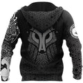 3D All Over Print Celtic Viking Wolf Hoodie NTN08242006