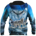 Native Wolf 3D All Over Print Hoodie T Shirt For Men and Women NTN09052001