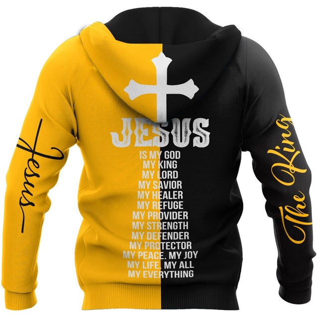 Premium Christian Jesus Catholic Customize Name 3D Printed Unisex Shirts