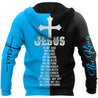 Premium Christian Jesus Catholic Customize Name 3D Printed Unisex Shirts