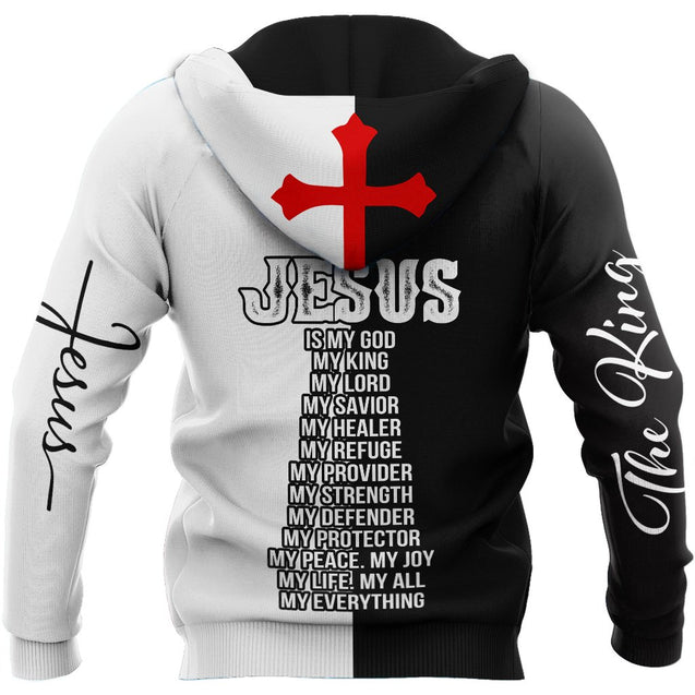 Premium Christian Jesus Catholic Customize Name 3D Printed Unisex Shirts