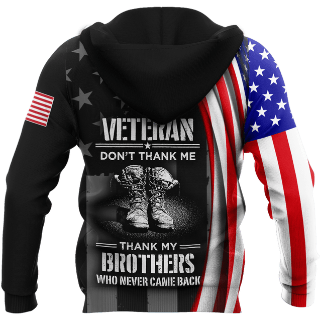 Honor The Fallen US Veteran3D All Over Printed Shirts For Men and Women MH1509203