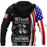 Honor The Fallen US Veteran3D All Over Printed Shirts For Men and Women MH1509203