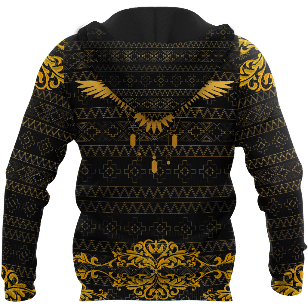 Eagle Gold Pattern 3D All Over Printed Shirts For Men