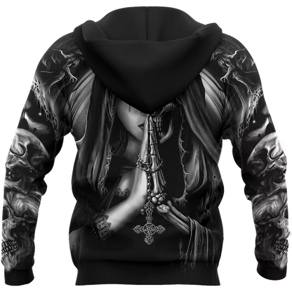 Premium Skull Tattoo 3D All Over Printed Unisex Shirts