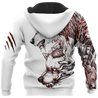 Tattoo Wolf Hoodie T Shirt For Men and Women HAC290502-NM