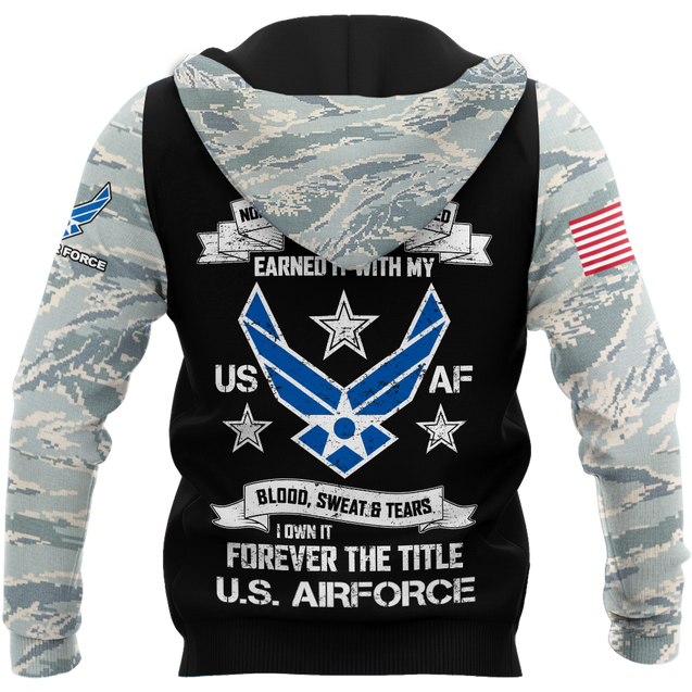 All Over Printed U.S Air Force Hoodie Pi29082001-MEI