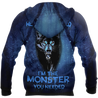 Night Wolf 3D All Over Print Hoodie T Shirt For Men and Women HHT07092016