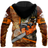 Logger Chainsaw 3D Unisex Hoodie TR1111204XT