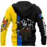 Moldova Aurochs 3D All Over Printed Hoodie Shirt Limited by SUN HAC230603-Apparel-SUN-Hoodie-S-Vibe Cosy™