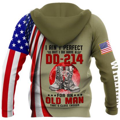 US Veteran I Do Have A DD-214 3D All Over Printed Shirts MH1310203