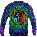 Psychedelic Hippie German Shepherd Unisex Shirts VP17102002