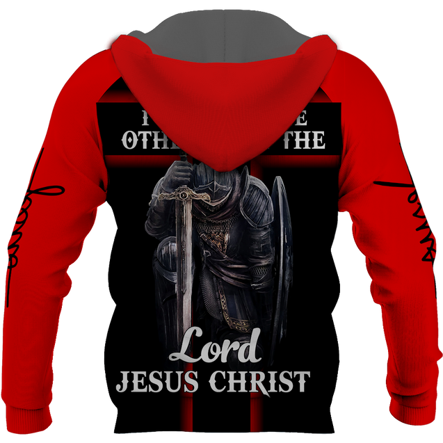 I Bow To None Other Than Lord Jesus Christ Knight Templar 3D All Over Printed Shirt Hoodie MP828 - Amaze Style™-Apparel